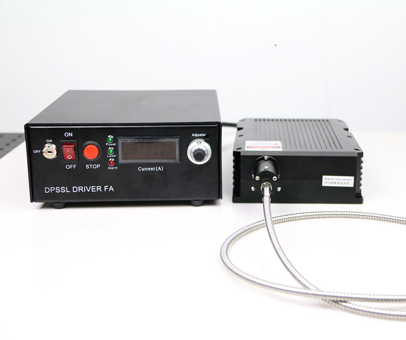 380nm 900mW UV Fiber Laser Source CW/Modulation